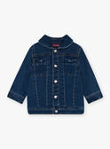 Veste en jean à détails noués bébé fille CIMELISSA / 22E1BFG1VESP269