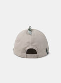 Casquette beige broderie "dino" MAGILBERT / 25E4BG91CHAP272