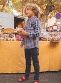 Chemise blanches à carreaux FECHEMAGE / 23E3PGB1CHMC243