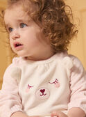 Dors-bien en velours ours LEDALIA / 24H5BF41GRE001