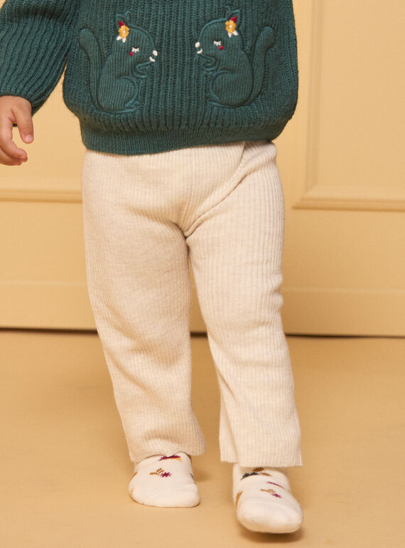 LEGGINGS Beige Chiné LALIVIA / 24H1BFO1LGA011