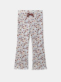 Legging évasé à fleurs MALEGETTE / 25E2PF71LG001