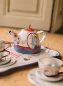Mallette Dinette Chat - Ulysse 5070 - Service à thé en métal pour enfant