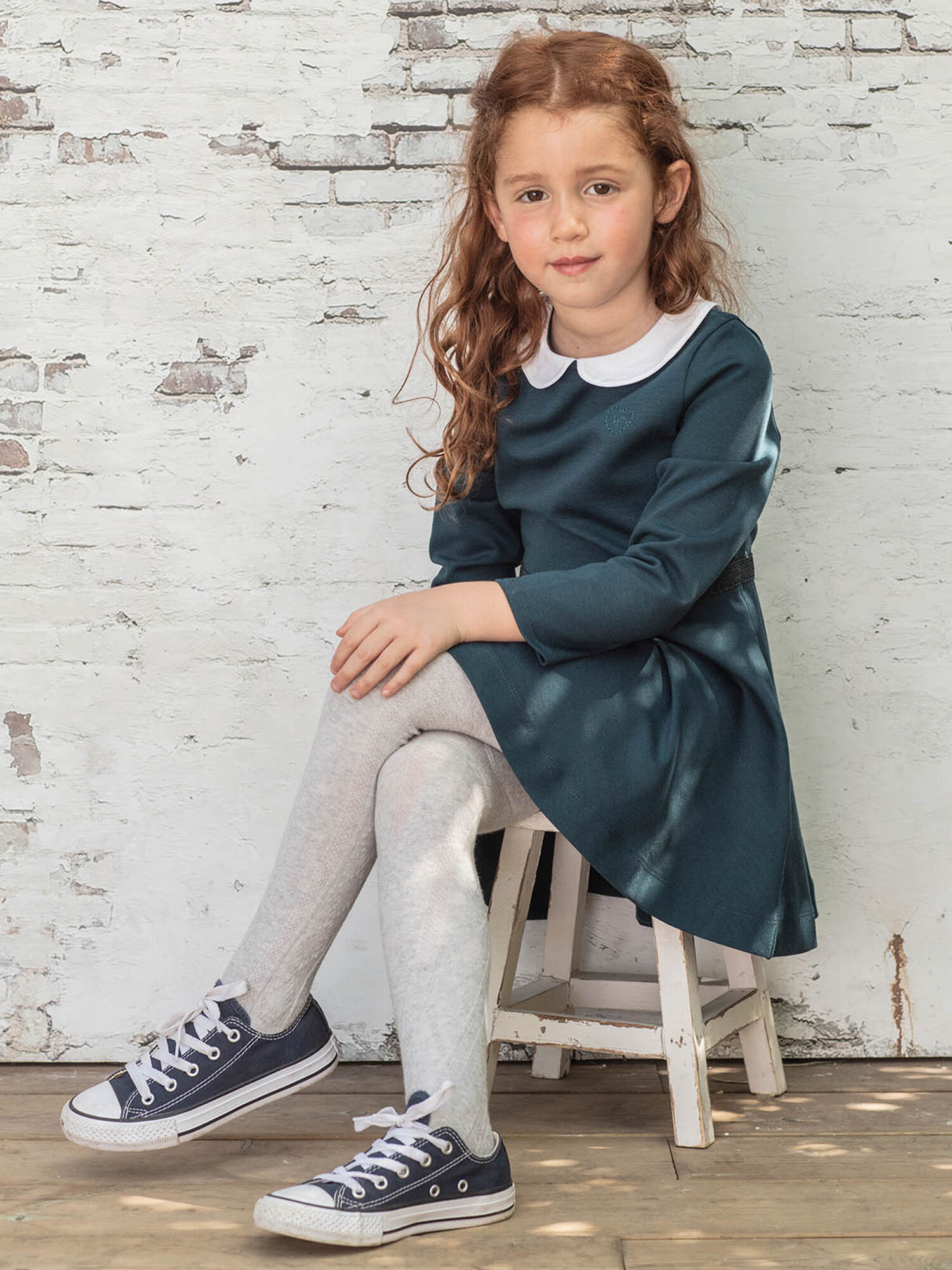 Robe bleu petite fille outlet