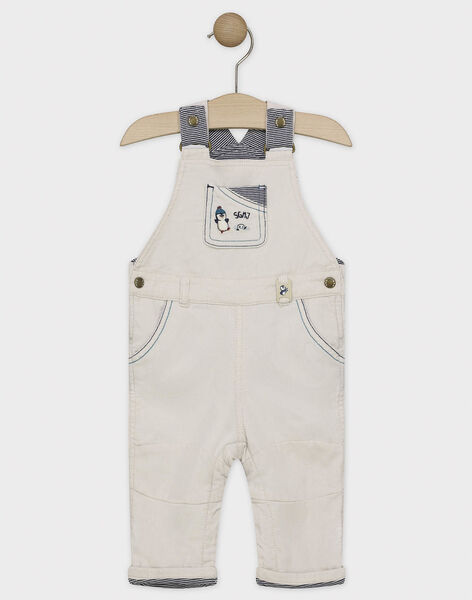Salopette Bebe Garcon Beige