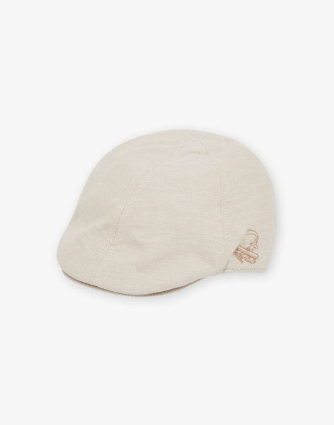 Béret beige en lin FREBERAGE / 23E4PGI1CHAA013