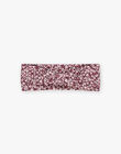 Bandeau élastique à imprimé fleuri DUTURBETTE / 22H4PFR1BAN709