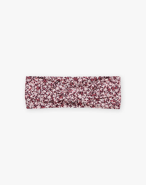 Bandeau élastique à imprimé fleuri DUTURBETTE / 22H4PFR1BAN709