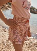 Short nude à imprimé fleuri FLUSHOETTE / 23E2PFQ1SHOD319