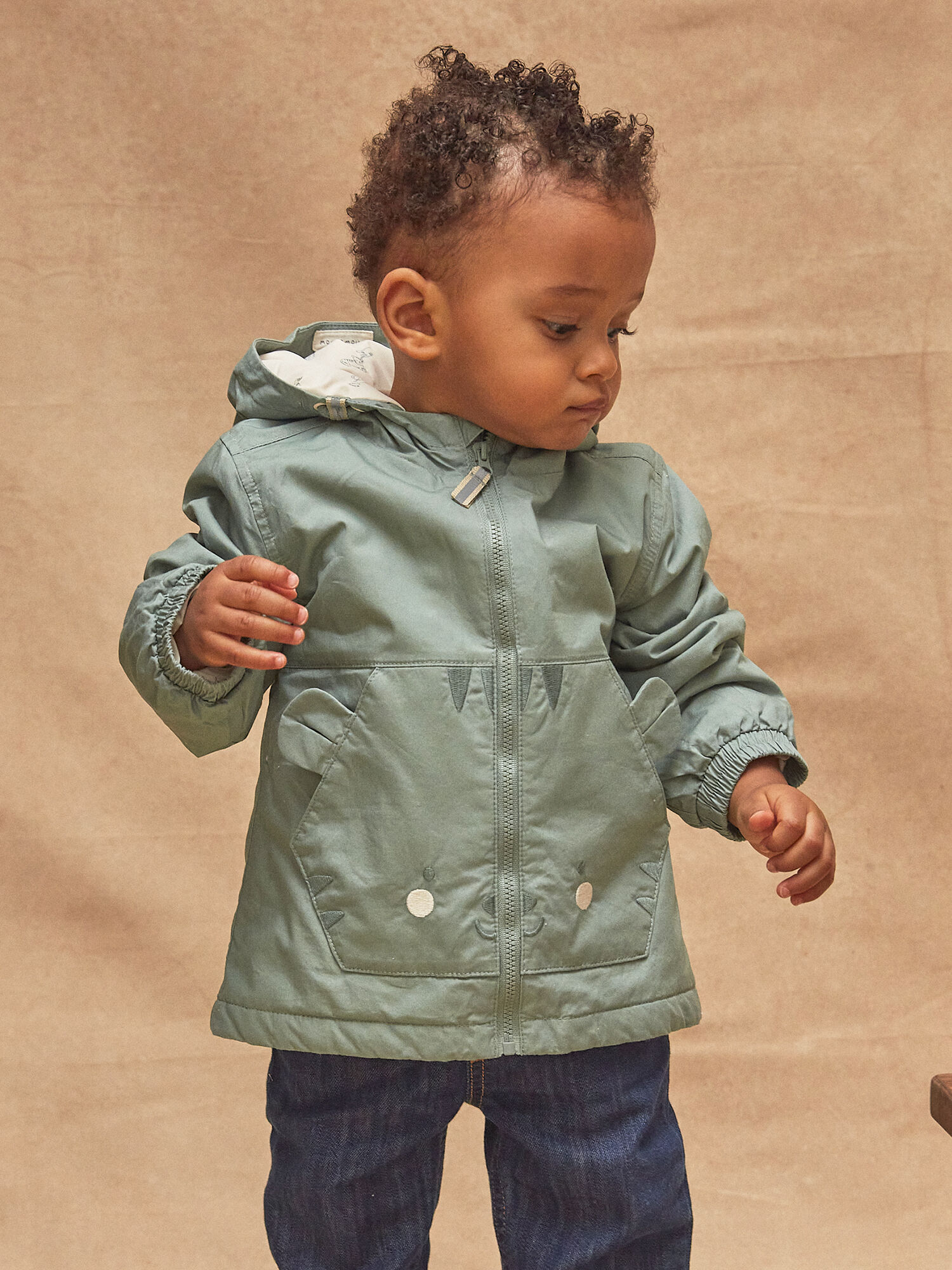 Manteau sales de bébé