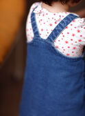 Chasuble en denim bleu moyen ZAFLORIANE / 21E1BFB1CHSP269