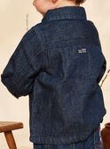 Veste bleue en jean à animation oreilles 3D FILEON / 23E1BG52VESP269