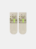 Chaussettes jacquard extraterrestre MLETAGE / 25E4PGO1SOQ114