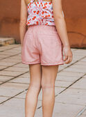 Short chambray rouge MLUSHETTE / 25E2PFQ1SHO050