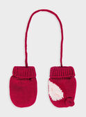 Gants grenat PANATALIE / 18H4BFK1GAND302