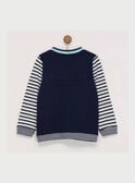 Gilet blanc rayé REMAREAGE / 19E3PGD1GIL001