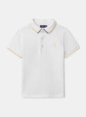 Polo Blanc MMIBASAGE 2 / 25E3PGT2POL001