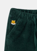 Pantalon Vert LAMAURICE / 24H1BGO2PANG625