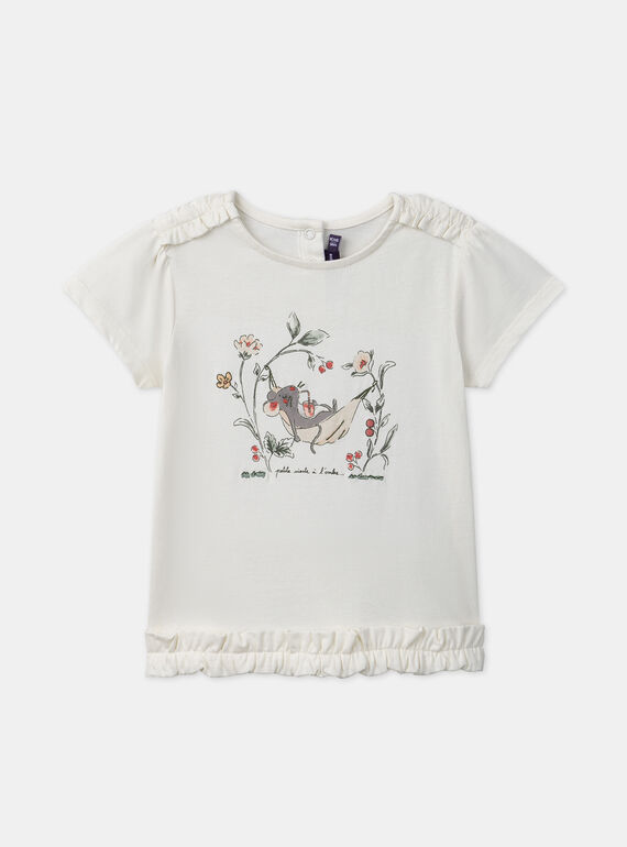 T-shirt Souris  MISORETTE / 25E2PF91TMC808