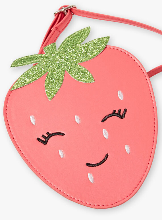 Sac besace fraise  ZOFRAISETTE / 21E4PFJ1BESD323