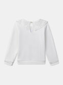 Sweat-shirt col claudine MISWETTE / 25E2PF91SWE808