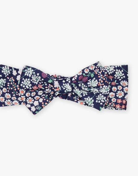 Bandeau violet fleuri FAFARA / 23E4BFI1BANH701