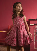 Robe réversible imprimé fleuri et uni MORIVETTE / 25E2PFJ3ROBF506