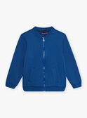 Imperméable bleu nuit 3-en-1 enfant garçon CAPOLINAGE / 22E3PGG2IMP713