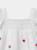 Blouse à smock brodée MALUCILE / 25E1BFJ1CHE001