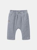Pantalon fourré à carreaux LAOMAR / 24H1BGQ1PAN941