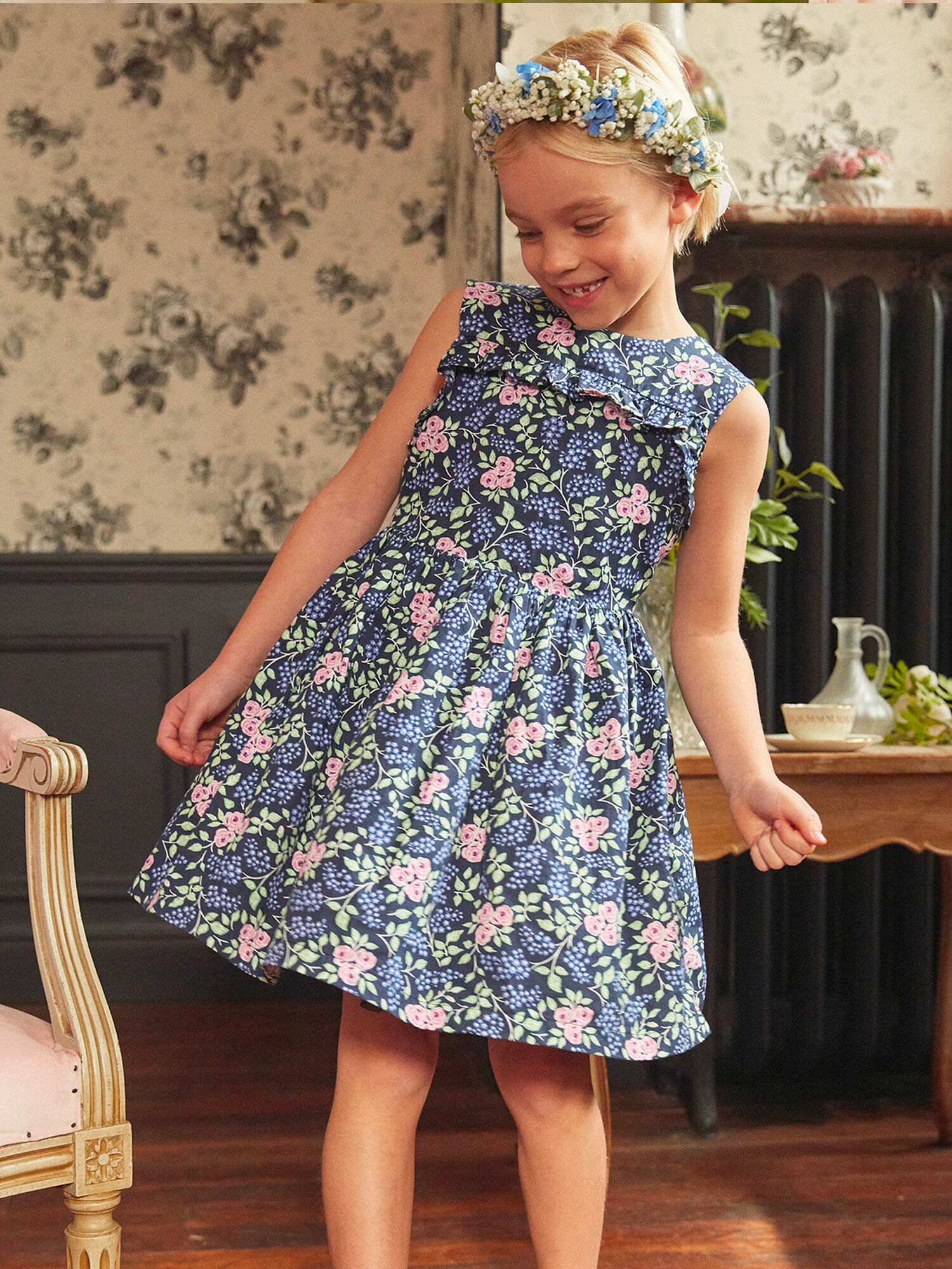 Fille Nouvelle Collection Imprimes exclusifs Mode Enfant de 0 a 11 ans Sergent Major