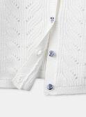 Cardigan Ecru LACLARISSE / 24H1BFJ1CAR001