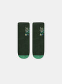 Chaussettes vertes dinosaure  NICHOSAGE / 25H4PGS1SOQG633