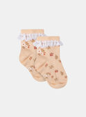 Lot chaussettes papillons KROTRIETTE / 24E4PFE1LCB001