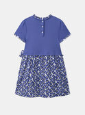 Robe bi-matière MEBIGETTE / 25E2PF82ROBC238