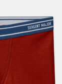 Lot de 3 boxers à rayures, imprimé ou uni Garçon NUITRIAGE / 25H5PGC2BOX506