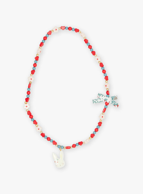 Collier fantaisie perles enfant fille CAOIZETTE / 22E4PFQ1CLI632