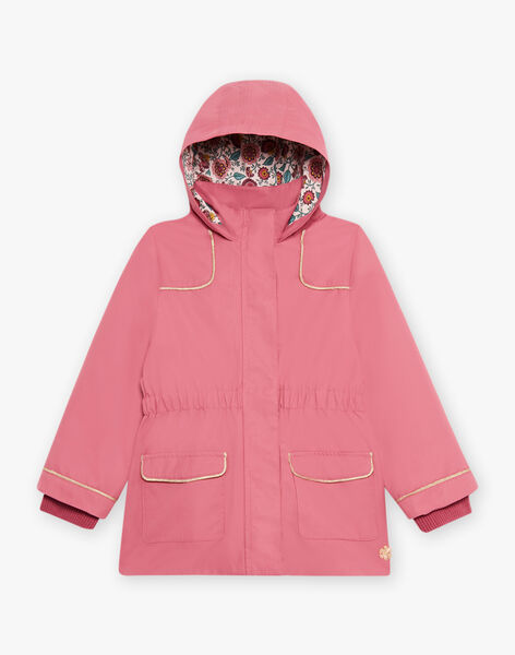Parka à capuche 3 en 1 vieux rose DRADOETTE / 22H2PFG2PARD325