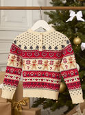 Pull de noël en jacquard LEDULETTE / 24H2PFG1PULA002
