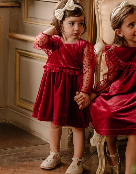 Robe en velours à manches longues DAVERA / 22H1BF61ROBF526