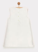Robe blanche RYETUETTE / 19E2PFS3ROB001