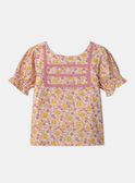 Blouse à fleurs  MLANOUETTE / 25E2PFK1CHE001