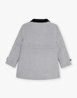 Manteau gris col Claudine DRAMATETTE / 22H2PFM1MANJ922