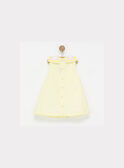 Robe chasuble jaune NAFIBY / 18E1BFF1CHS010