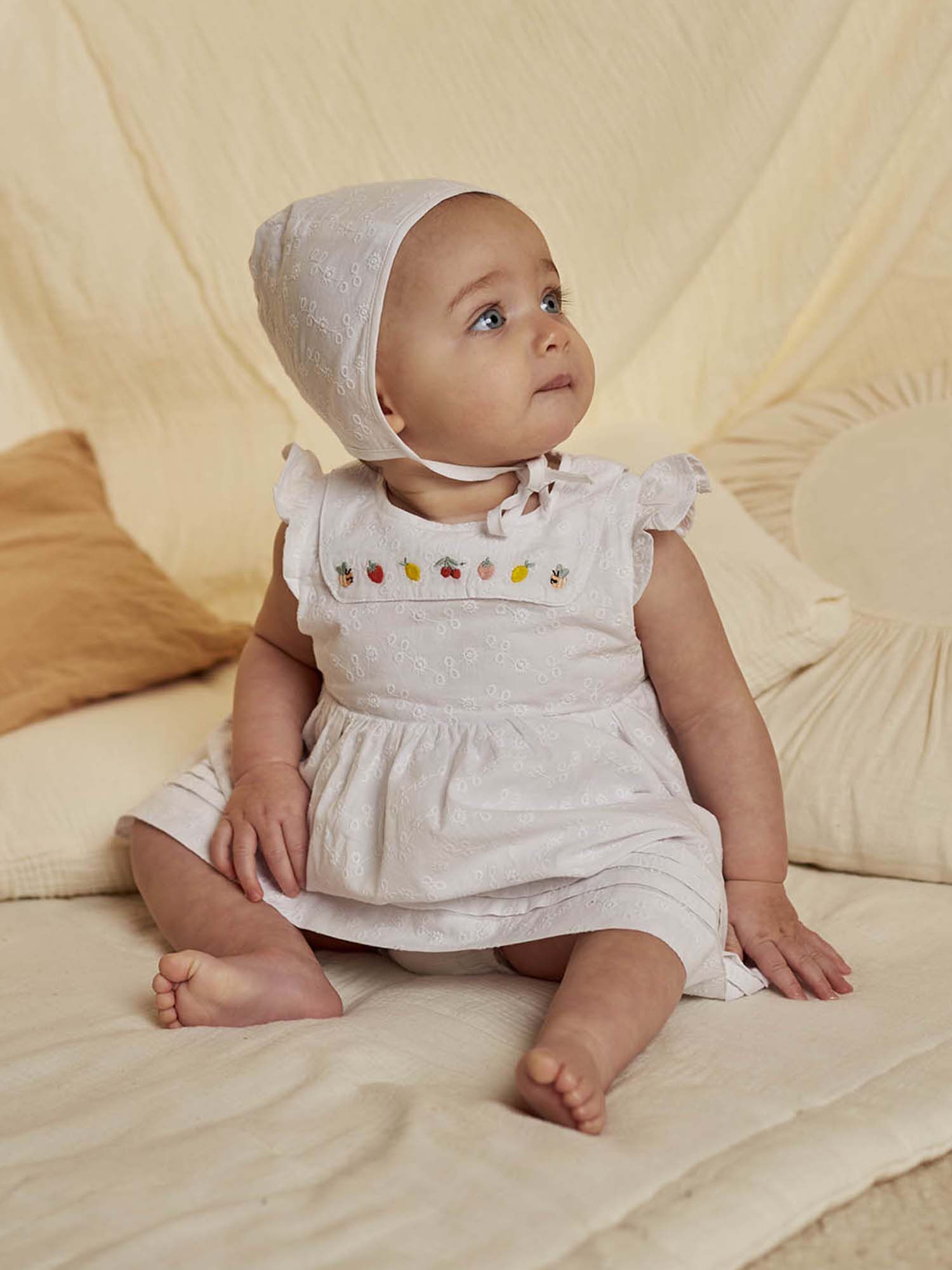 Robe blanche sergent major hotsell