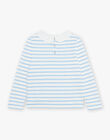 T-shirt à rayures bleu et blanc FRIMETTE 3 / 23E2PFJ1TML001