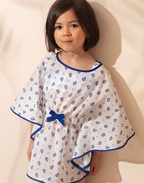 Tunique De Plage Ecrue Imprime Cachemire Enfant Fille Catalogue Sergent Major Enfant Sergentmajor