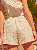 Jupe-Short Ivoire KLIJUPETTE / 24E2PFR1JPS005