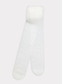 Collant fin blanc RUGALETTE / 19E4PFF2COF001