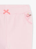 Bas de jogging rose barbapapa bébé fille CADALICE / 22E1BFB1JGBD315